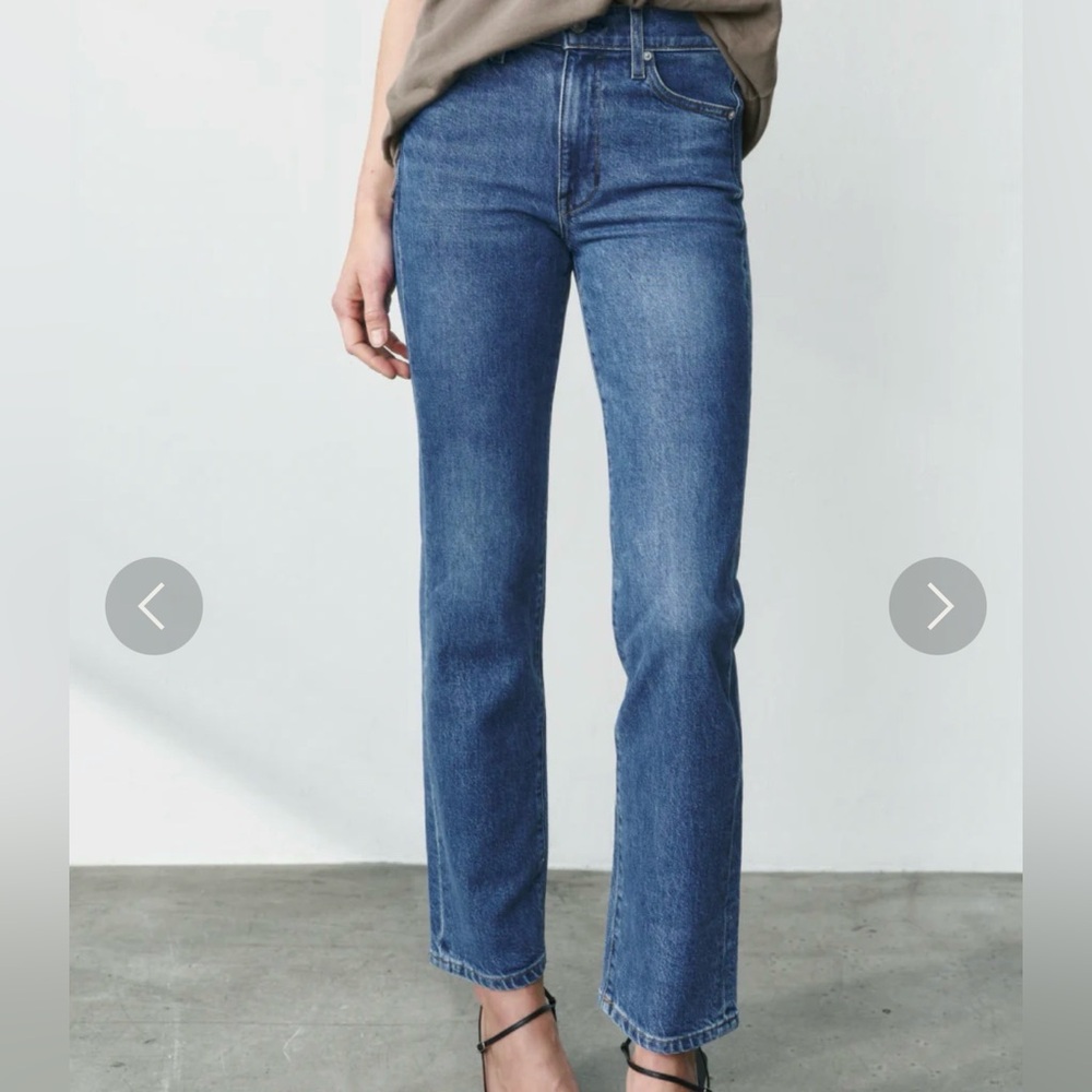 AYR The LaLa Straight Leg Jeans 28 Short